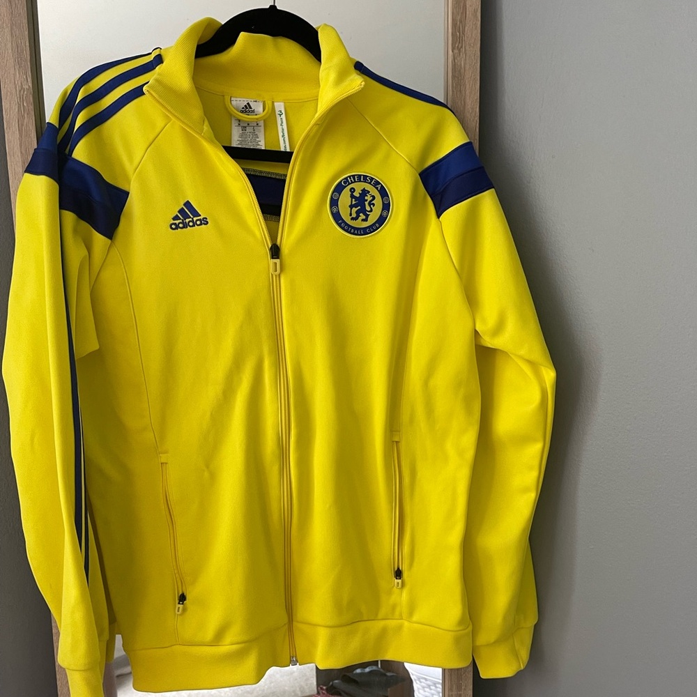 Chelsea Adidas zip up (soccer)